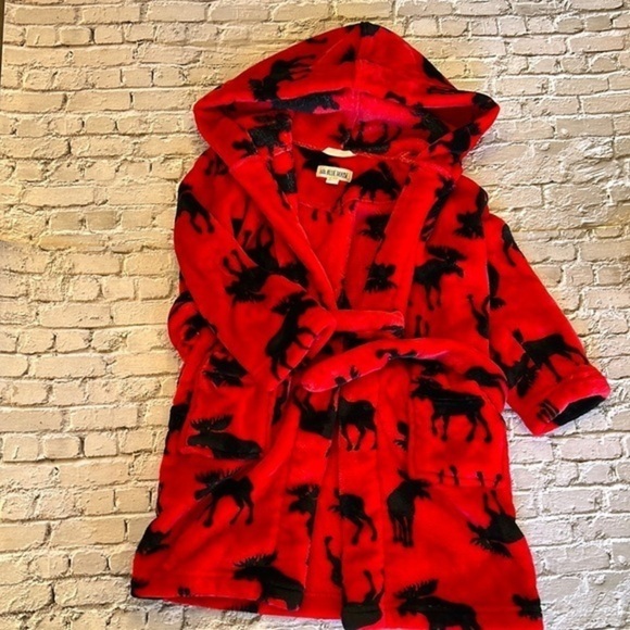 Little blue house size 4-5 Kids housecoat - Picture 1 of 3